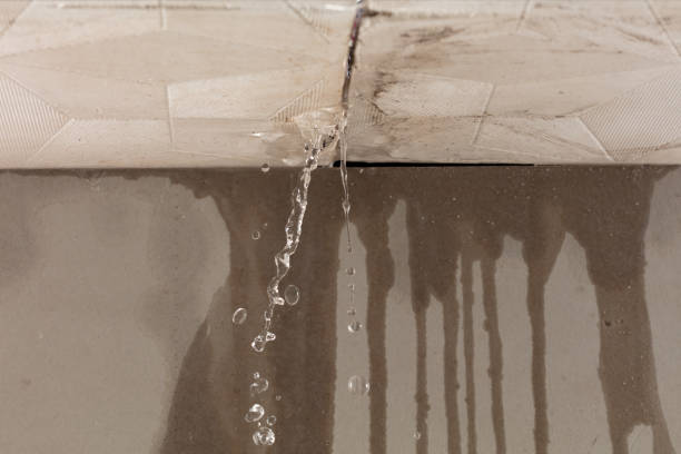 Professional Structural Drying technician working in Memphis, TX